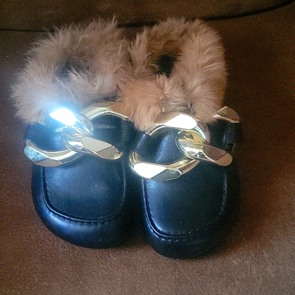 chunky chain mules